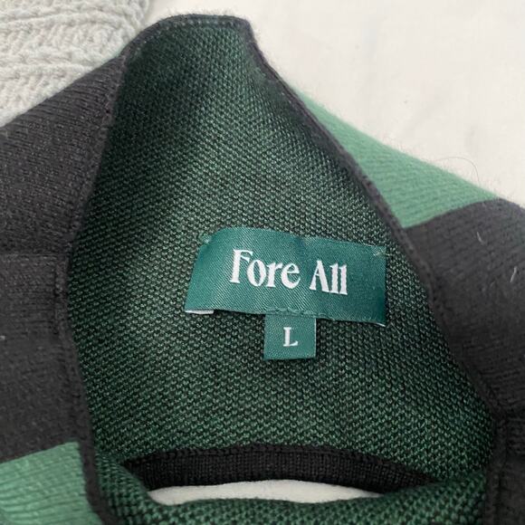 Fore All McKell Green Checkered Mini Dress Women's Large Golf Performance New - Picture 4 of 11